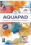 Clairefontaine Aquarellblock, naturwei&szlig;, 300 g/m&sup2;, Format: DIN A5