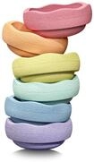 stapelstein&reg; Mini rainbow, 6 St&uuml;ck, &empty; 13,5 cm, Farbe: pastell