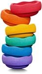 stapelstein&reg; Mini rainbow, 6 St&uuml;ck, &empty; 13,5 cm, Farbe: classic