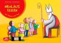 Don Bosco Kamishibai-Bildkarten &bdquo;Nikolaus feiern mit Emma und Paul&ldquo;