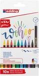 Edding 1340 Glitzer-Pinselstifte, 10er-Set, Filzstift