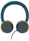 Philips Kinderkopfh&ouml;rer K2000, On-Ear, kabelgebunden, Farbe: blau