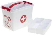 Sunware Erste-Hilfe-Aufbewahrungsbox, Volumen: 9 l