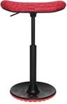 Topstar Hocker Sitness H2, Stoffbezug: rot meliert CV1