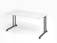 Betzold Schreibtisch VZS, h&ouml;henverstellbar, Tisch & Schreibtisch, Holzdekor: wei&szlig;