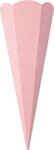 folia Schult&uuml;ten-Rohlinge, 5er-Set einer Farbe, Farbe: rosa
