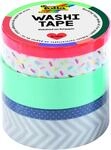 folia Washi-Tape, 5er-Set, Farbe: neon