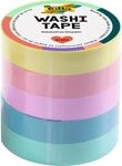 folia Washi-Tape, 5er-Set, Farbe: pastell