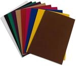 folia Bastelwellpappe, 50 x 70 cm , 10 Farben, Ausf&uuml;hrung: 10 Bogen