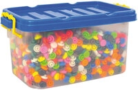 EDUPLAY Knopf-Steckspiel, 1010 Teile