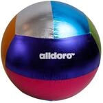alldoro XXL-Metallic-Ball, aufblasbar, &Oslash; 60 cm, Sensorik & Ball