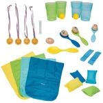 alldoro XXL-Partyspiele-Set mit 5 Spielen & Medaillen