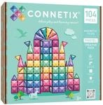 Connetix Kreativ-Set Pastell, 104-teilig, Konstruktionsset