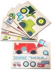EDUPLAY Magnetspiel, Motiv: Transport