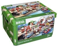 BRIO&reg; Stra&szlig;en & Schienen &ndash; Bahn-Set &bdquo;Deluxe&ldquo;