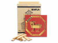 KAPLA® 280er-Kasten, Ausführung: mit Kunstbuch „Baumeister“
