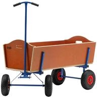 BERG Bollerwagen XL, Krippenwagen & Bollerwagen, Farbe: natur