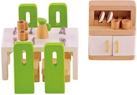 Hape Puppenm&ouml;bel &bdquo;Esszimmer&ldquo;