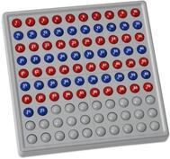 Schubi Abaco mit Zahlen, Farbe: rot/blau, Zahlenraum: bis 100