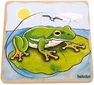 beleduc Lagenpuzzle &bdquo;Frosch&ldquo;