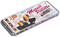 EULENSPIEGEL Schminkpalette &bdquo;12er-Kombi Metall&ldquo;