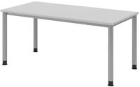Betzold Schreibtisch Eco, h&ouml;henverstellbar, Tisch & Schreibtisch, Holzdekor: grau