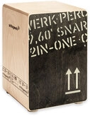 Schlagwerk 2inOne Snare Cajon, Medium, Farbe: black edition