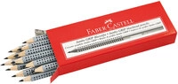 FABER-CASTELL Jumbo-Grip-Bleistift, &Oslash; 10 mm, 12er-Pack