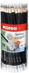 Kores&reg; Sechskant-Bleistifte &bdquo;Grafitos&ldquo;, 72 St&uuml;ck