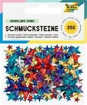 folia Funkelnde Schmucksteine, Ausf&uuml;hrung: Sterne - 350 St&uuml;ck