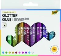 folia Glitter Glue, 10 Stifte