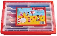 STABILO&reg; Buntstifte &bdquo;Trio dick&ldquo;, Setgr&ouml;&szlig;e: 96 St&uuml;ck