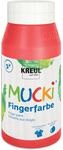 Kreul MUCKI Fingerfarben, 750 ml, Farbe: pink