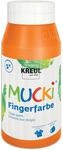 Kreul MUCKI Fingerfarben, 750 ml, Farbe: orange