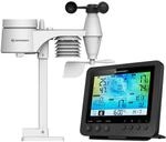 Bresser WLAN-Farbwetterstation mit 5-in-1-Profi-Sensor, Messger&auml;t