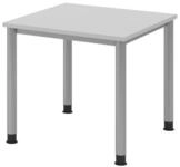 Betzold Schreibtisch Eco, h&ouml;henverstellbar, Tisch & Schreibtisch, Holzdekor: grau