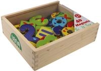 Lena Magnetzahlen aus Holz, Zahl und Ziffer & Magnet