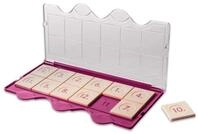 miniL&Uuml;K Kontrollger&auml;t, mit 12 Fragepl&auml;ttchen, Farbe: pink