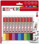 Marabu Kids Porzellan- und Glas-Malstifte, Setgr&ouml;&szlig;e: 10 St&uuml;ck