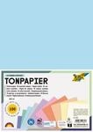 folia Tonpapier, Pastell, 130 g/m&sup2;, DIN A4, 100 Blatt, 10 Farben