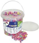 PLAYBOX Midi-B&uuml;gelperlen, 5000 St&uuml;ck, Farbe: Glitzer
