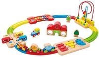 Hape Holzeisenbahn mit Xylophon, 30-teilig