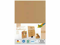 Folia Kraftkarton, 230 g/m², DIN A4, 50 Blatt