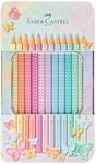 FABER-CASTELL Pastell-Buntstifte &bdquo;Sparkle&ldquo;, 12 St&uuml;ck