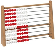 Betzold Sch&uuml;ler-Rechenrahmen ZR bis 100, Farbe: rot/wei&szlig;