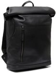The Chesterfield Brand Mazara Business-Rucksack Leder 39 cm Laptopfach schwarz