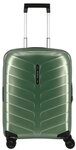 Samsonite Attrix 4 Rollen Kabinentrolley 55 cm mit Dehnfalte gr&uuml;n TAS022917