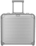 Travelite Next 2 Rollen Businesstrolley 45 cm Laptopfach silberfarben TAS010887