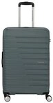 American Tourister Flashline 4 Rollen Trolley 67 cm gr&uuml;n TAS010788