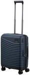 Samsonite Intuo 4 Rollen Kabinentrolley S 55 cm mit Dehnfalte blau TAS017622